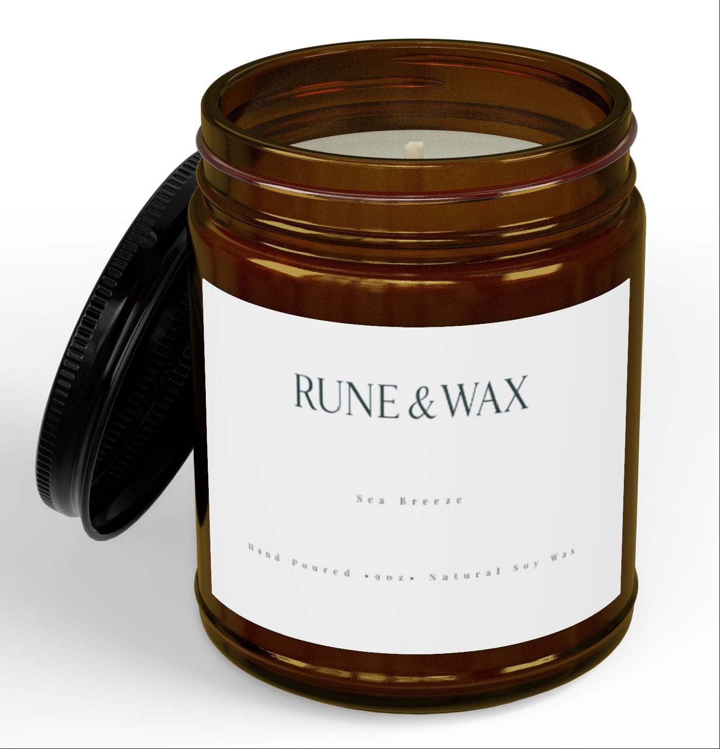 Sea Breeze 9oz Amber Jar