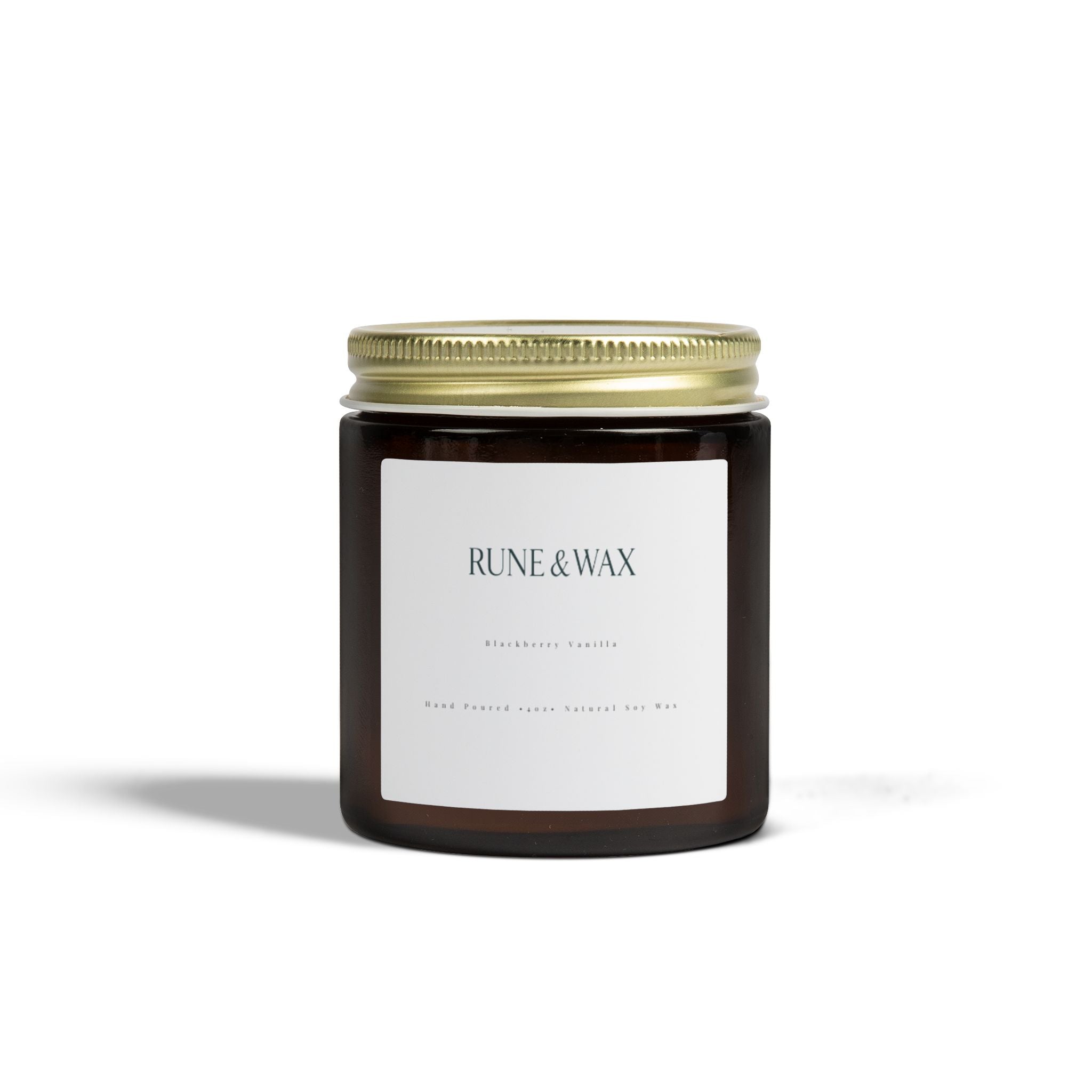 Blackberry Vanilla Coconut Apricot 4oz Amber Jar