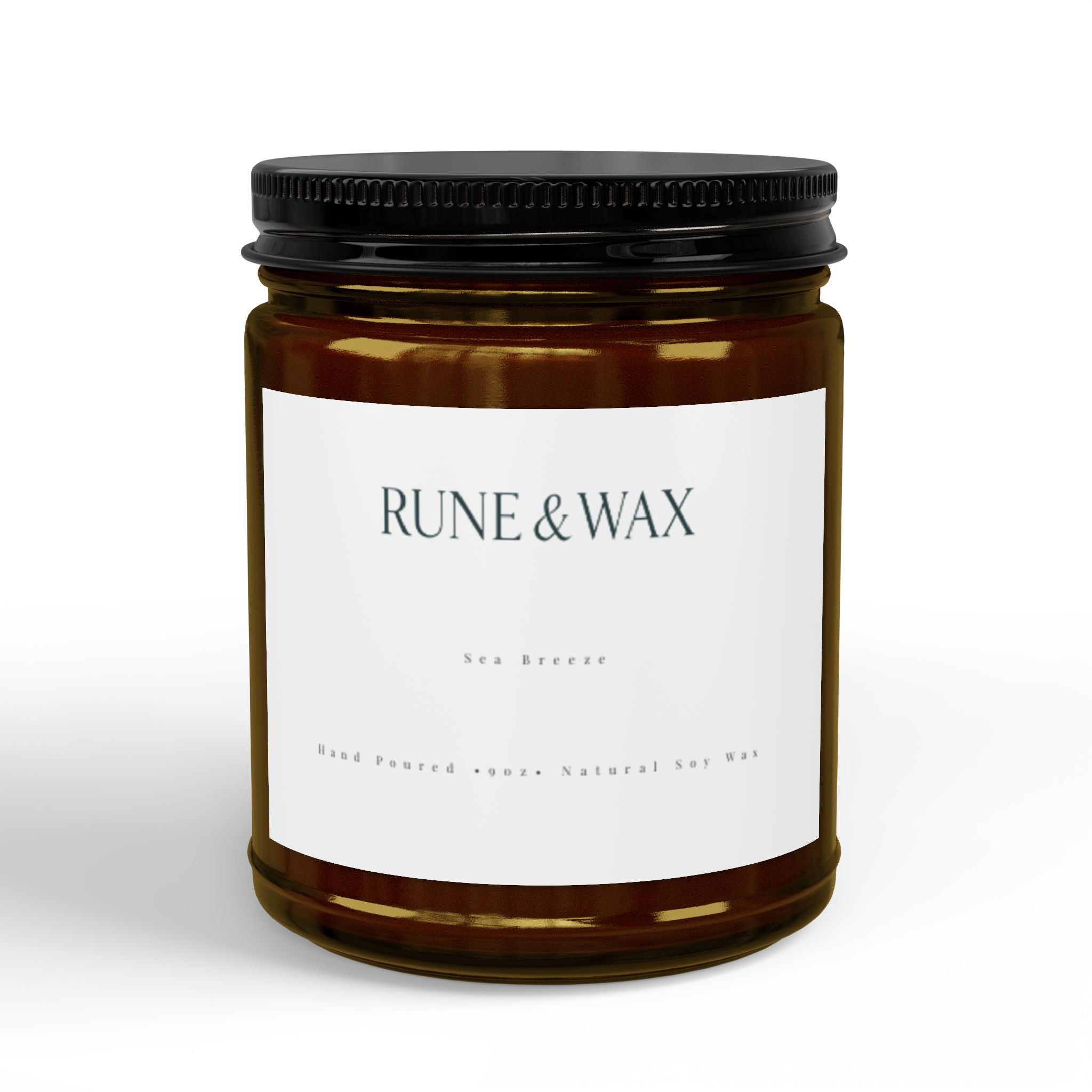 Sea Breeze 9oz Amber Jar