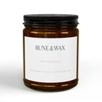 Pink Grapefruit 9oz Candle Amber Jar